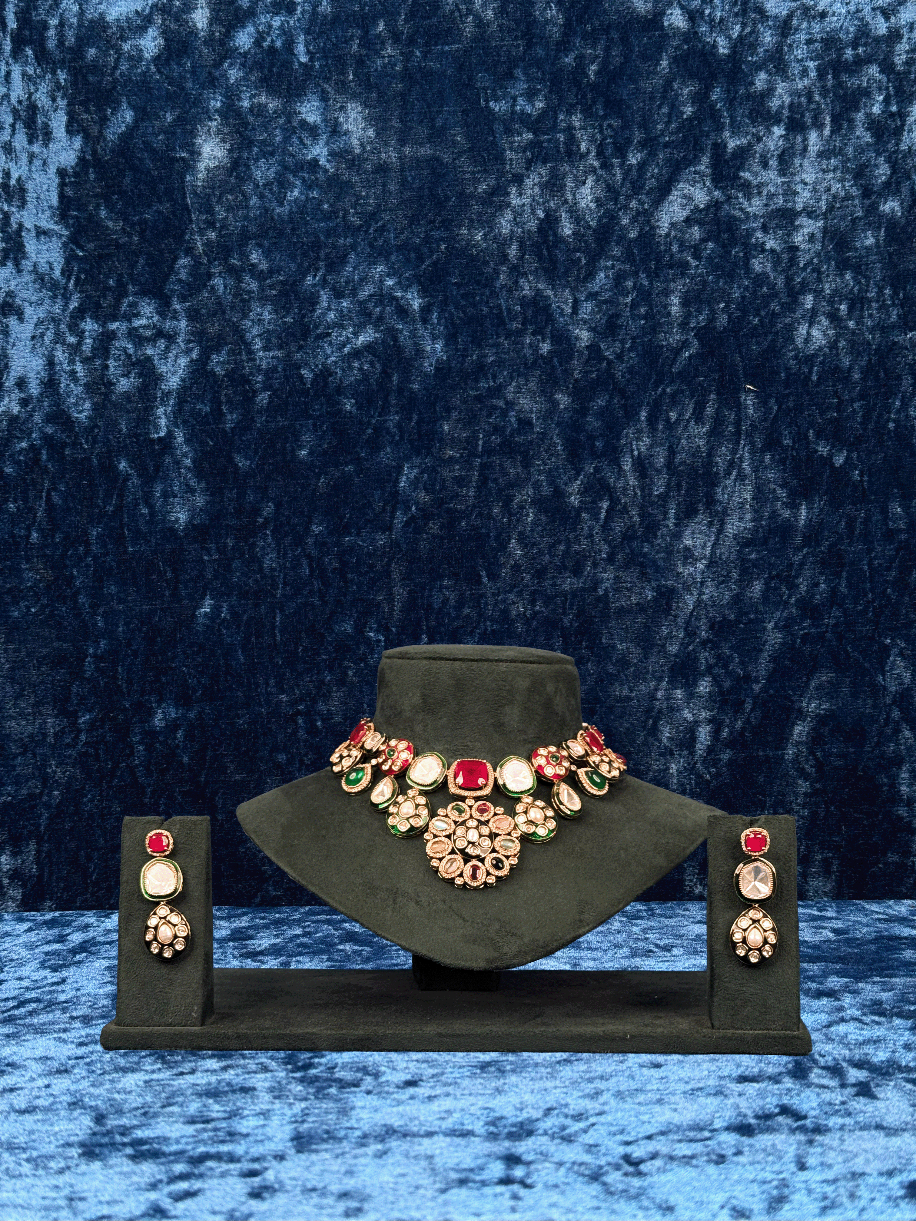 multistone-necklace-set