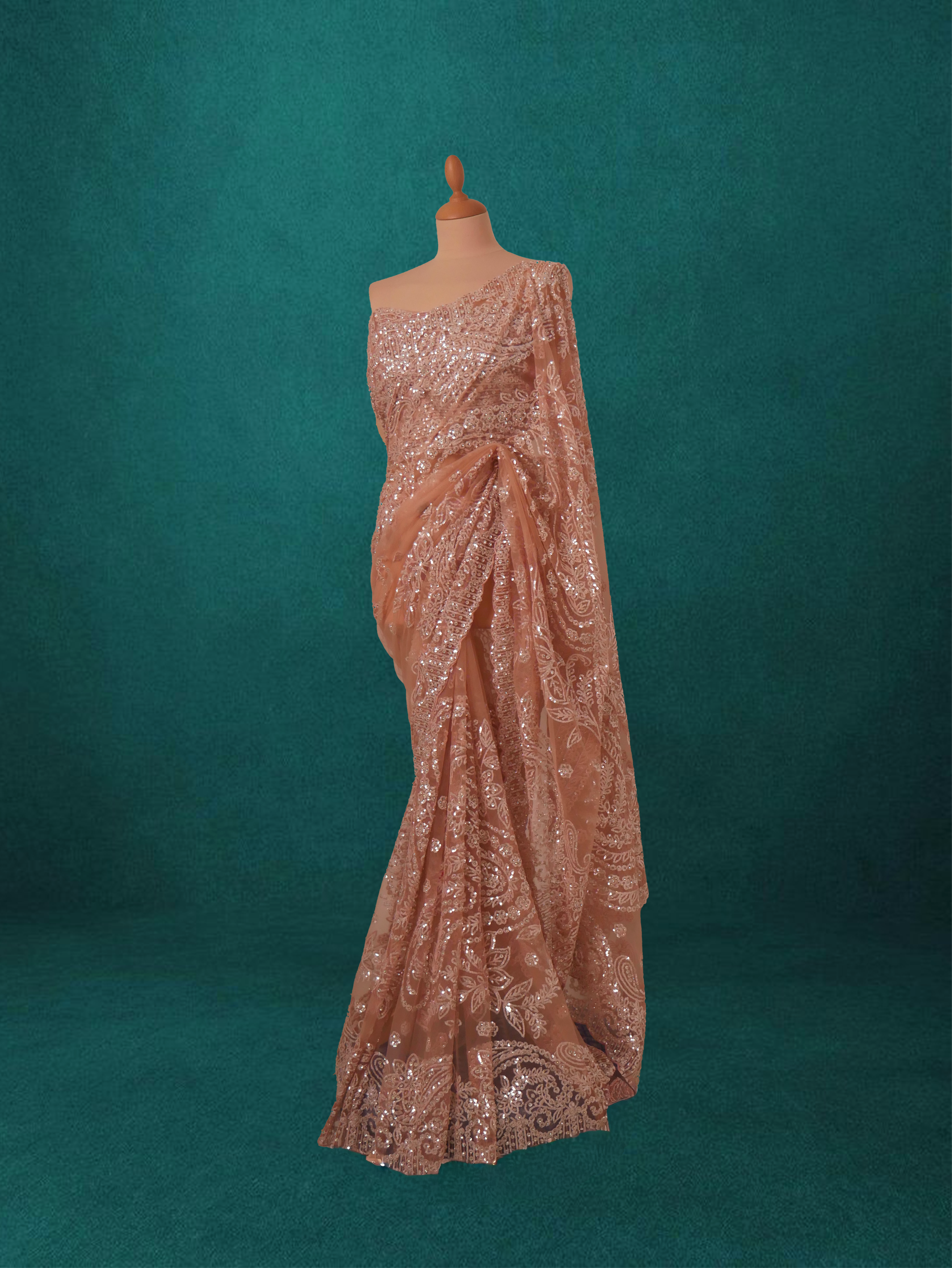 Blush-rose-saree
