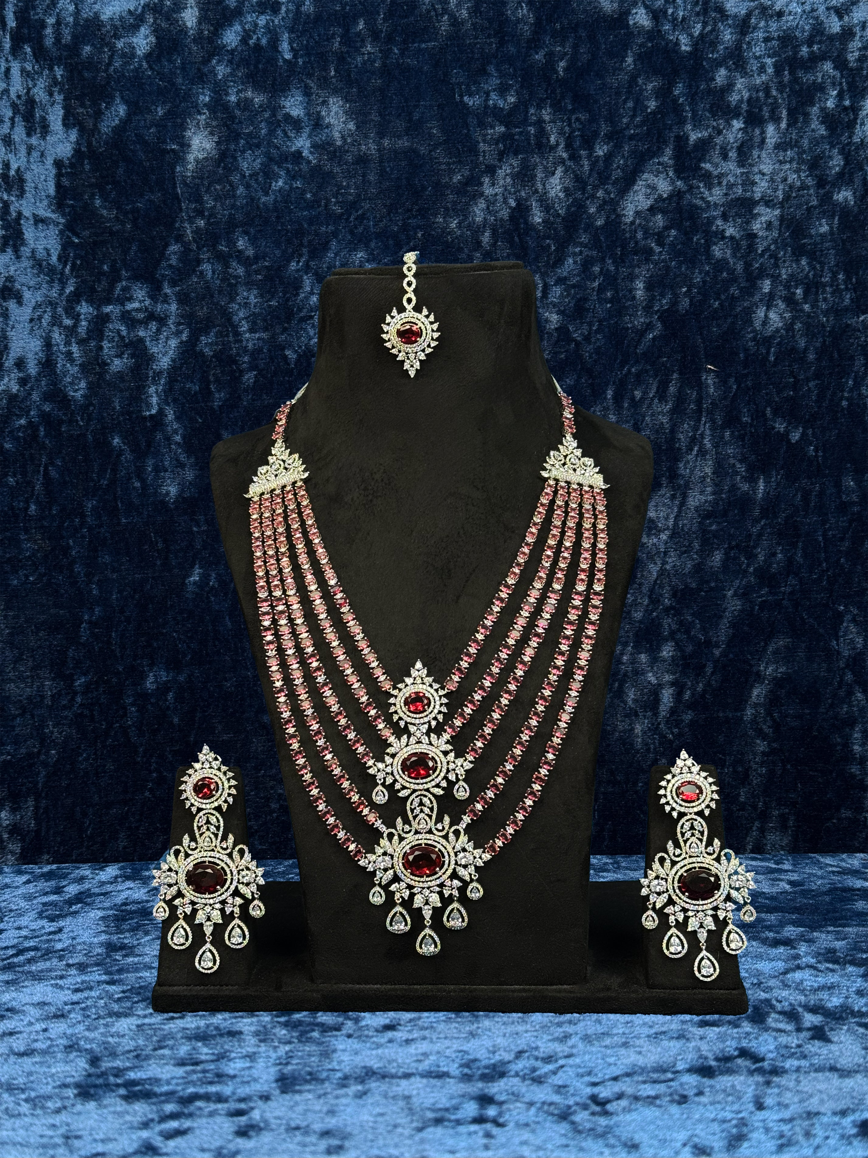 ruby-necklace-set