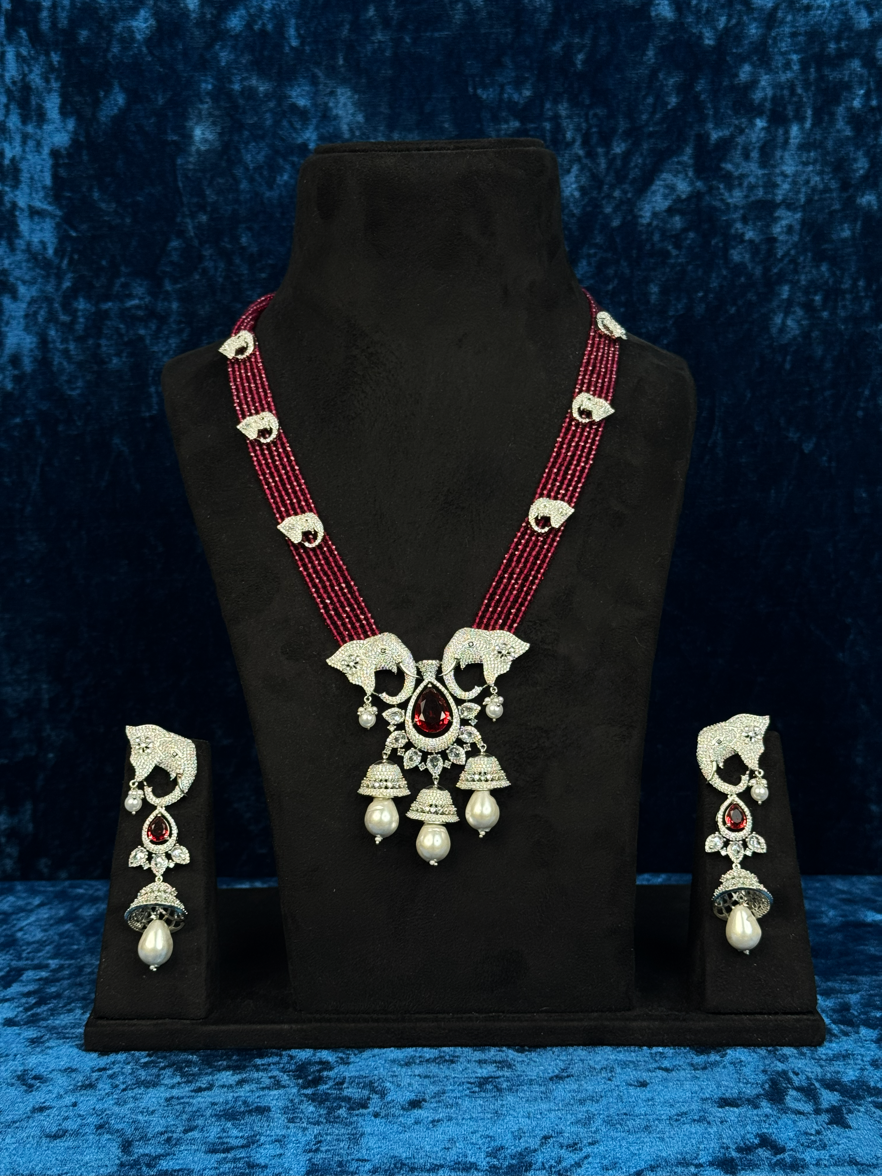 ruby-necklace-set