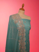 Embroidered-organza-suit-set