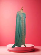 Embroidered-organza-suit-set