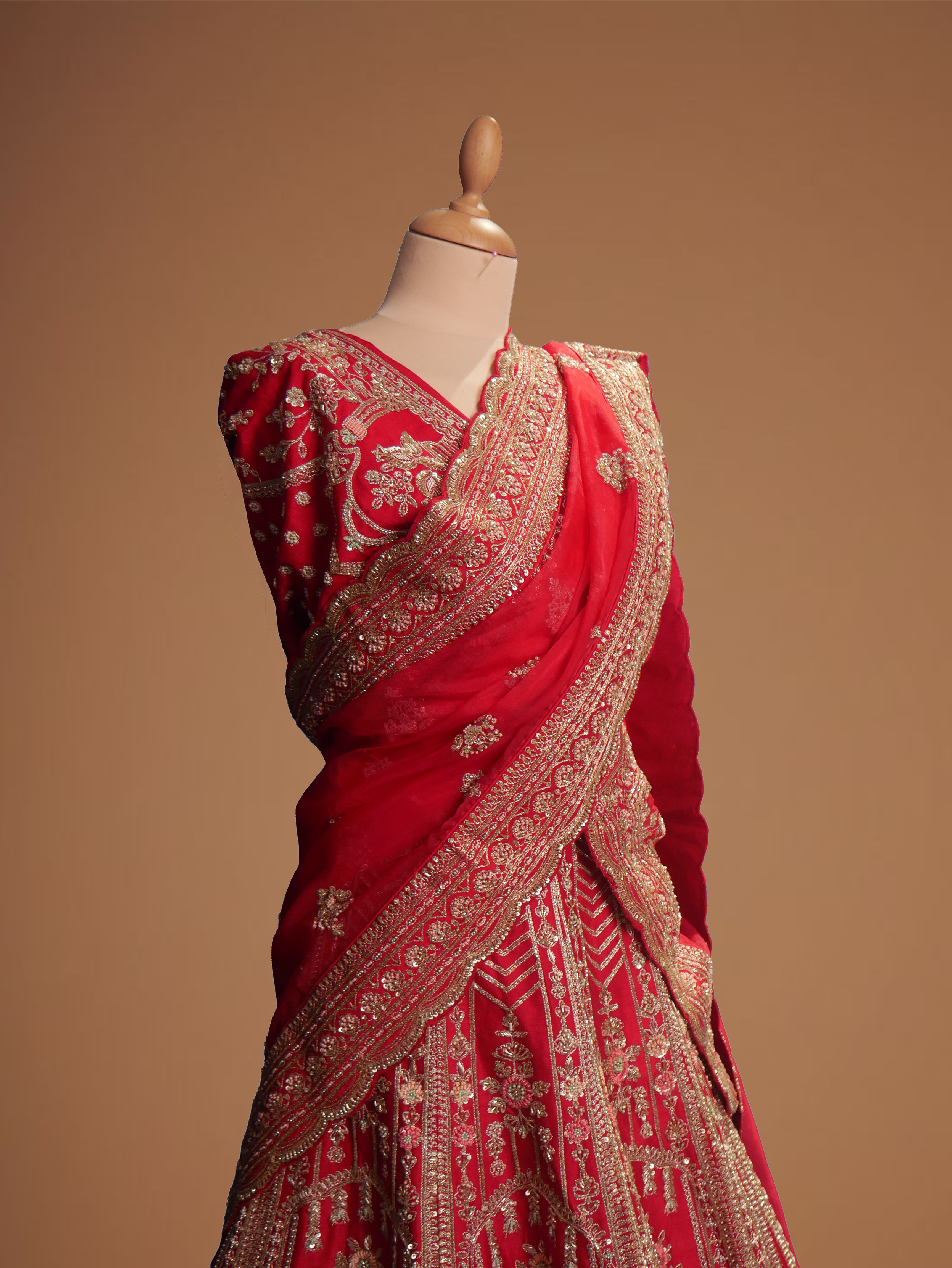 Red-bridal-lehenga